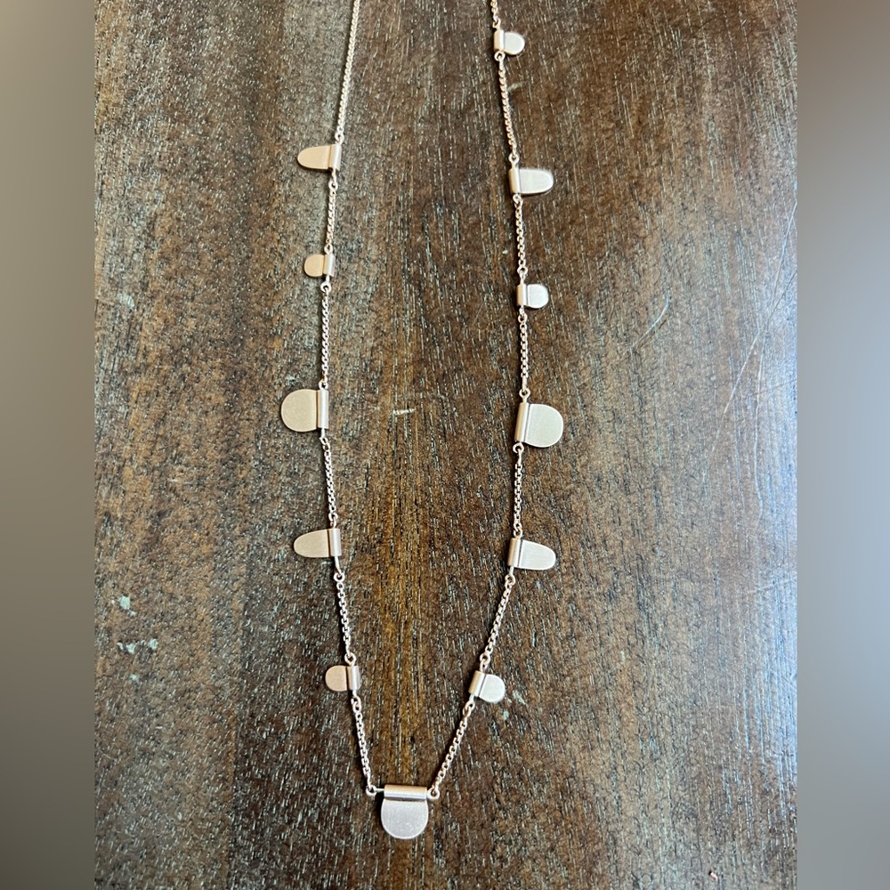 Kendra Scott Rose Gold Olive Necklace
